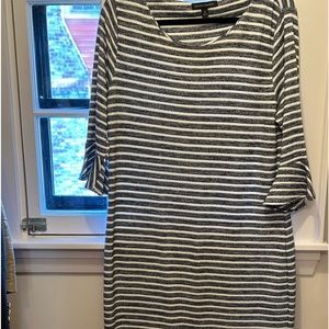 Banana Republic- Navy and White Striped Dress NWT